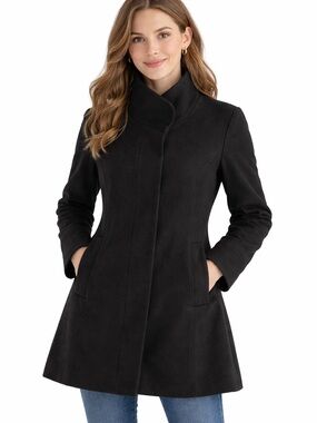 Fleurette Women's Wool Blazer Jacket Size M | Made in USA
| Italian Fabric |